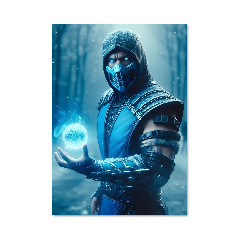 Poster Vision Glaciale – affiche Mortal kombat